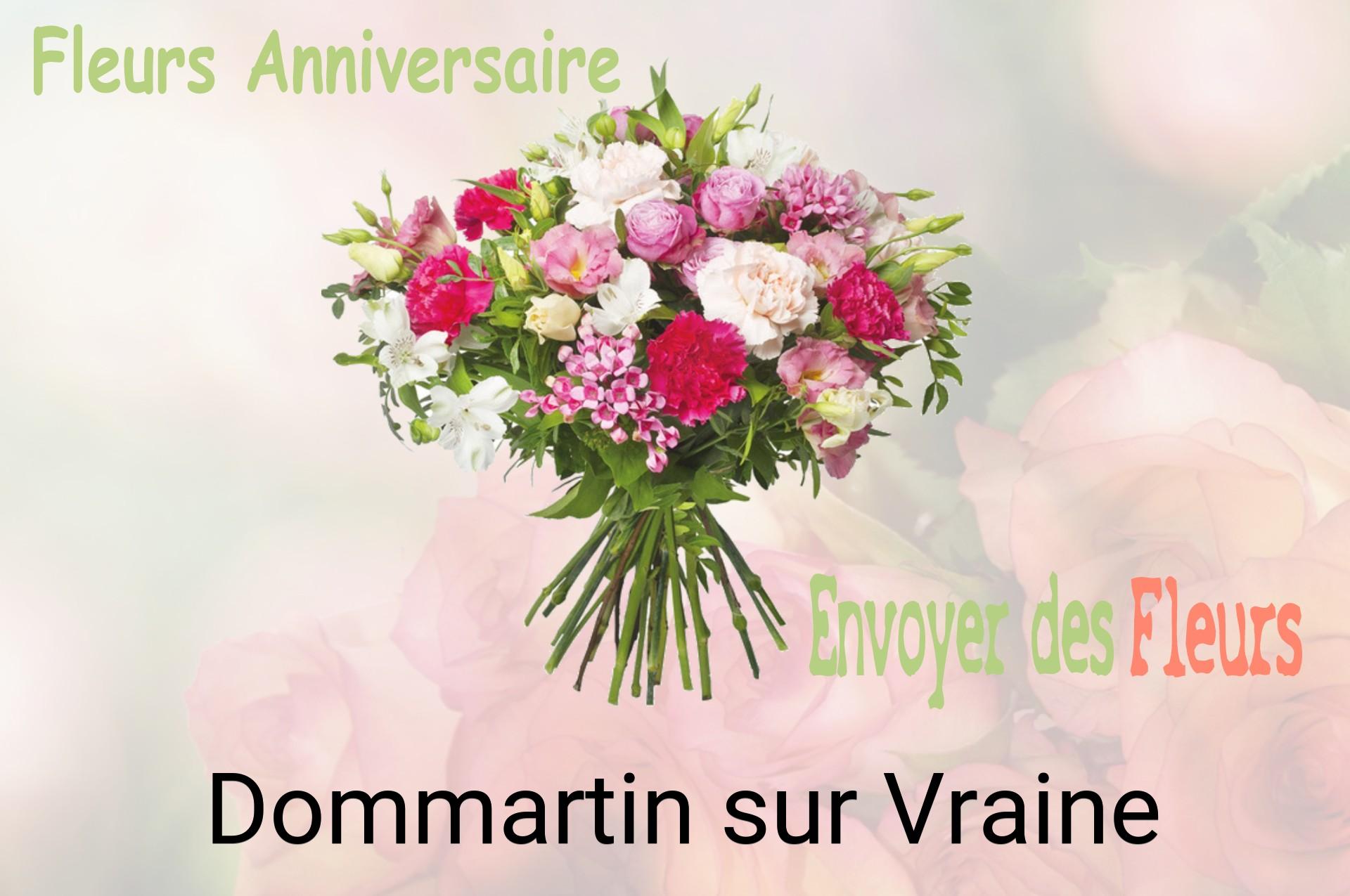 Bouquet de fleurs d’anniversaire livré à Dommartin-sur-Vraine