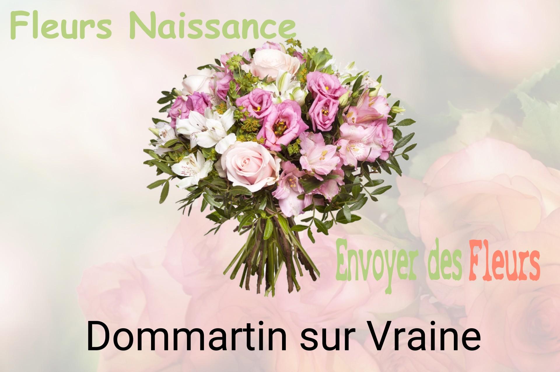 Bouquet de fleurs de naissance livré à Dommartin-sur-Vraine