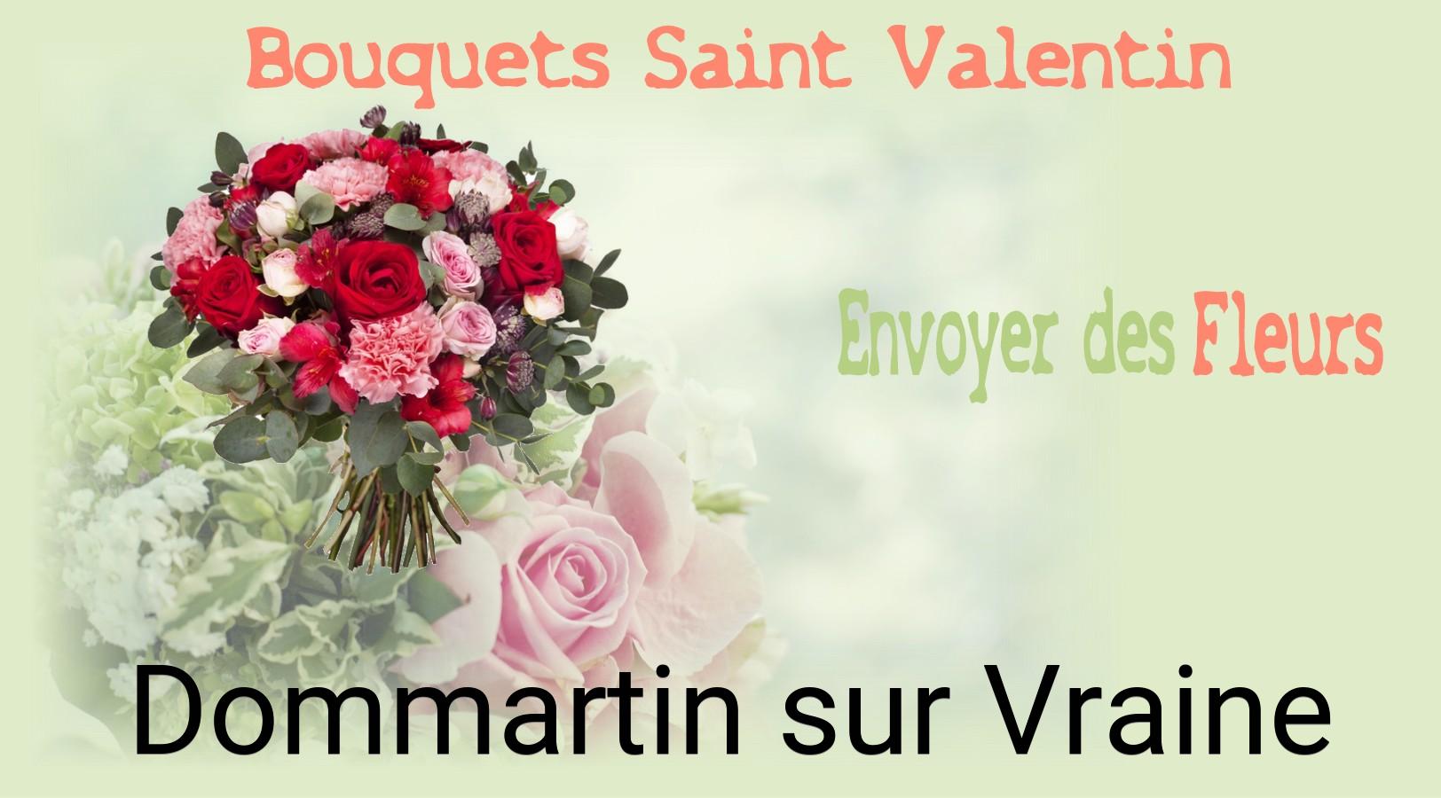 Roses de Saint-Valentin livrées à Dommartin-sur-Vraine